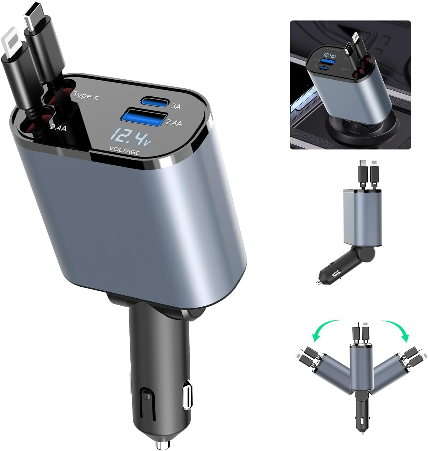 Drundy Super Smart Fast Car Charger